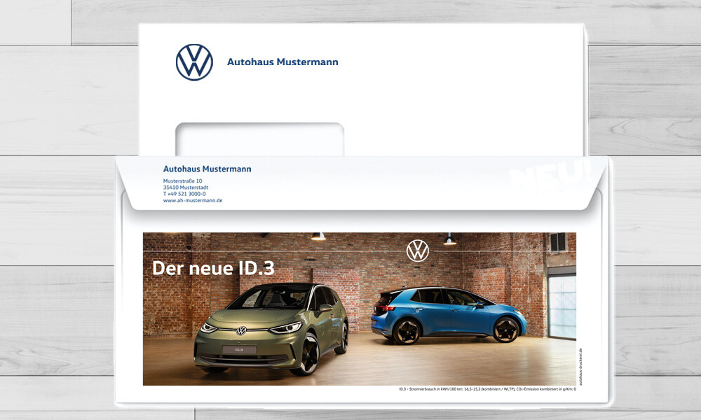 VW Motiv-Briefumschläge  