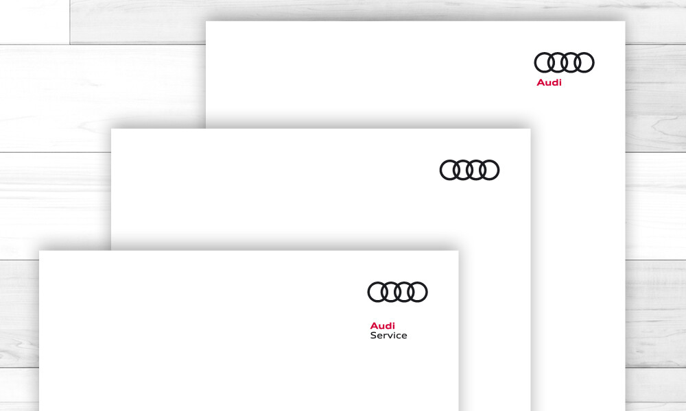 Audi LOGO-Briefbogen