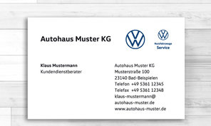 Visitenkarten 03-vk-03s VW 