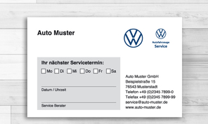 Service-/ Terminkarten 03-tk-03s VW-2