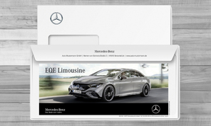 Mercedes-EQ EQE  (mit Firmeneindruck)