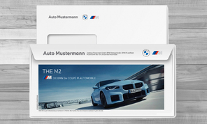 BMW M2 Motiv-Briefumschlag