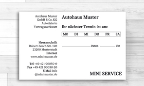 02-tk-05-3 | Service-/ Terminkarten 