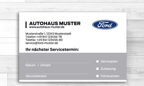 Ford  Service-/ Terminkarte 07-tk-01