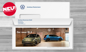 VW ID.3 mit Firmeneindruck