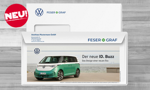 VW ID. Buzz mit Firmeneindruck